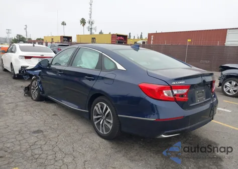 2020 Honda Accord Hybrid Ex из США, поврежденный, VIN 1HGCV3F4XLA007970